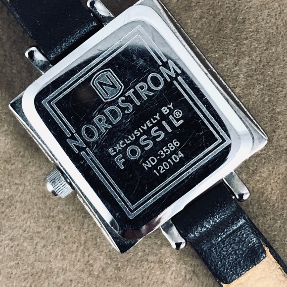 Vintage Nordstrom Fossil Swarovski Crystal Watch main image 6